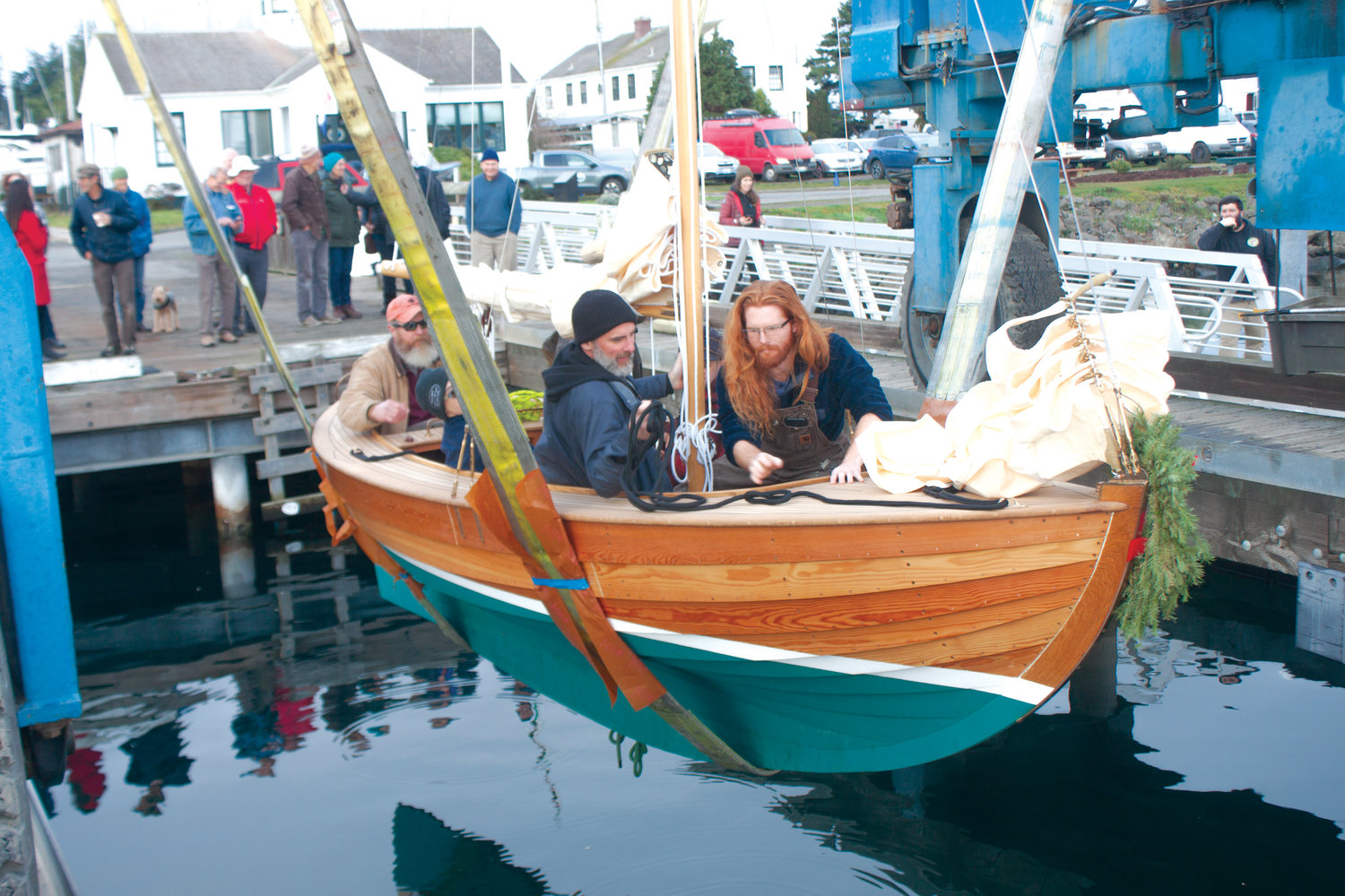 Boat school double launch day Port Townsend Leader